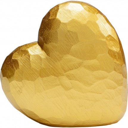 Deco Heart gold Kare Design