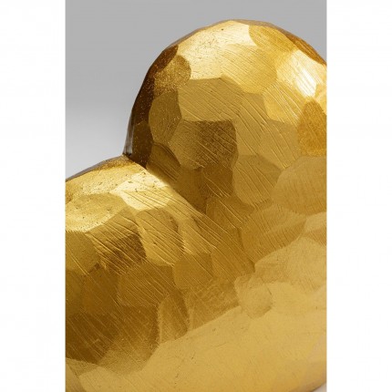 Woonaccessoires hartje goud Kare Design