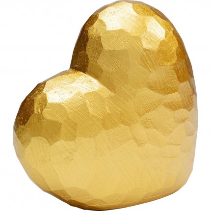 Deco Heart gold Kare Design