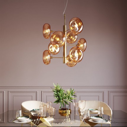 Pendant Lamp Headlight Brass Kare Design