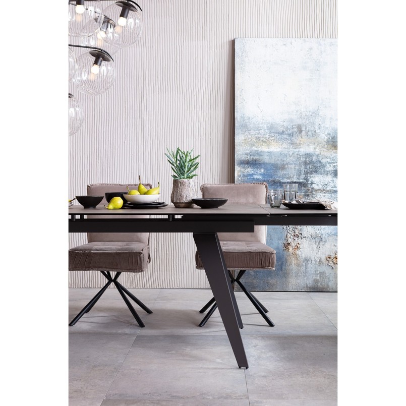 Table à rallonges Amsterdam 160x90cm Kare Design