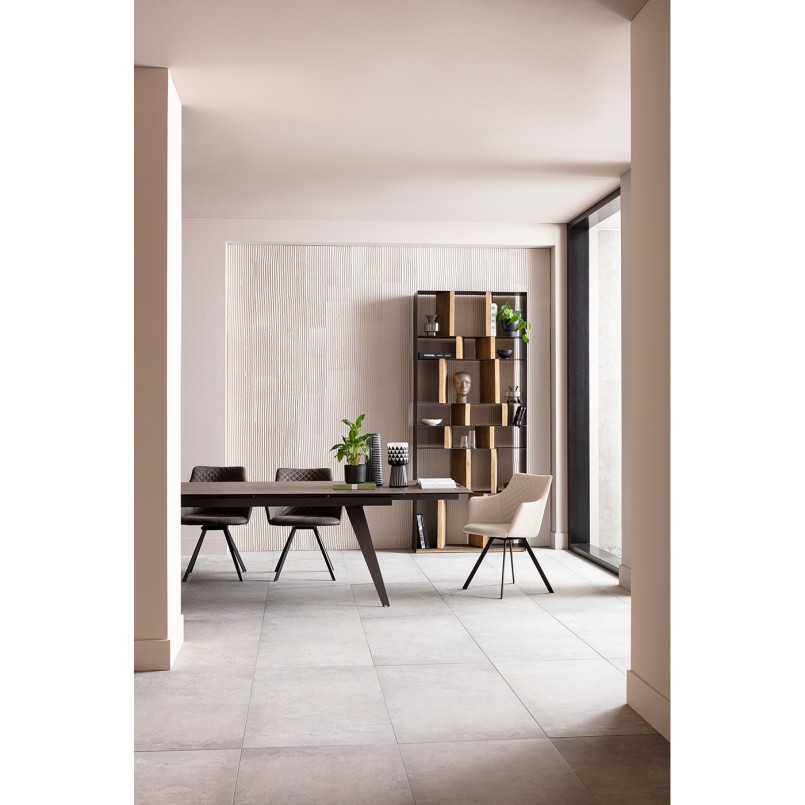Chaise pivotante Coco anthracite