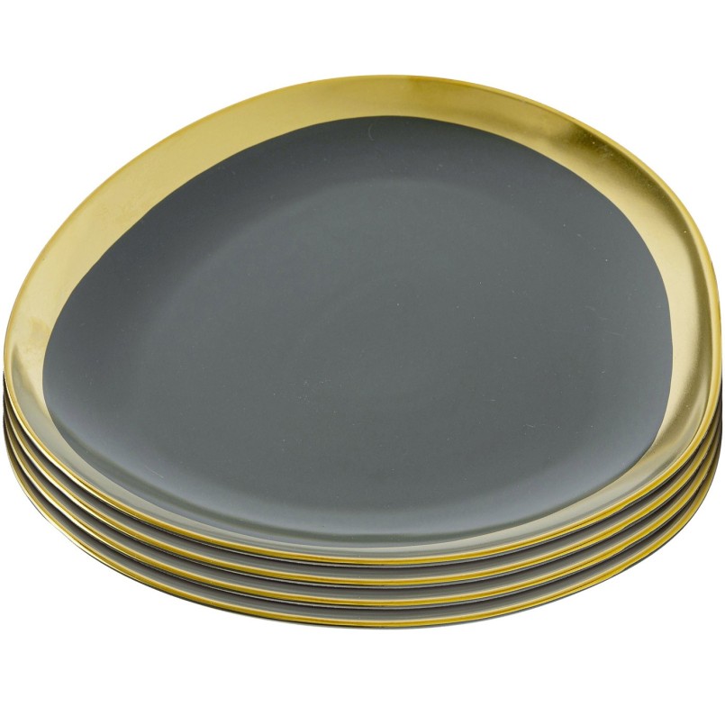 Assiettes Vibrations 21cm set de 2 Kare Design