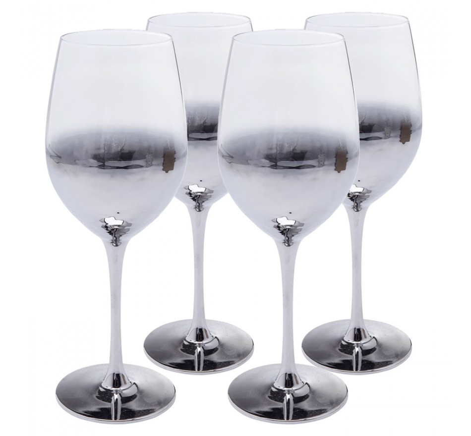 Verres à vin blanc Night Sky set de 4 Kare Design