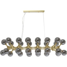 Suspension Atomic Balls laiton140cm Kare Design