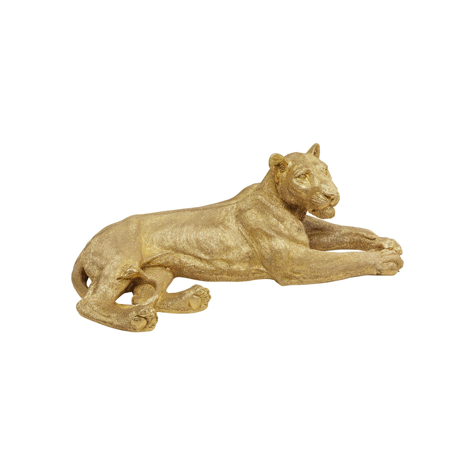 Objet décoratif Lion doré