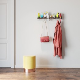 Garderobe murale Exotic Birds