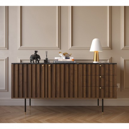 Bowl flower cream and gold Ø25cm Kare Design