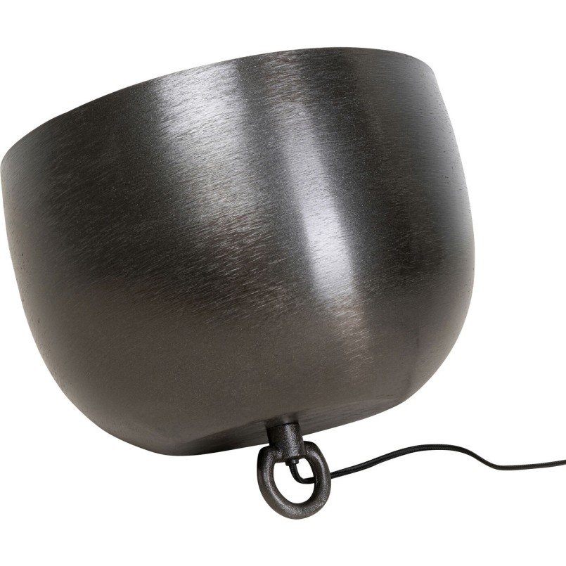Lampe de sol Apollon Smooth noir Ø35cm
