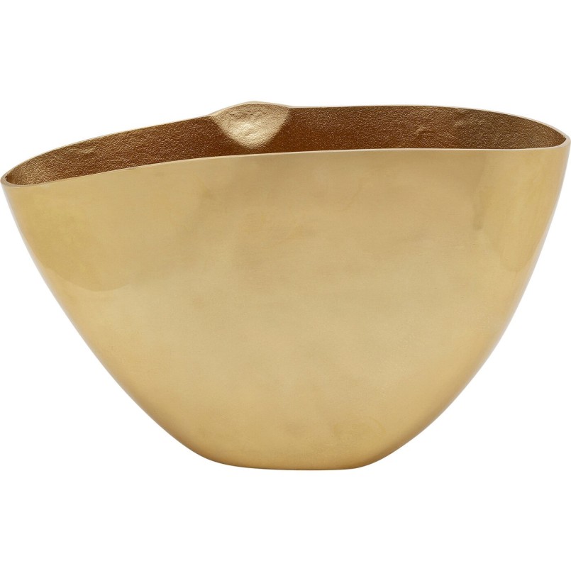 Vase Half Face doré 46cm