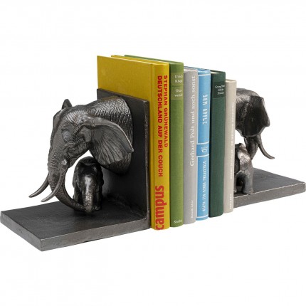 Boekensteun olifanten familie (2/Set) Kare Design