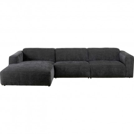 Corner Sofa Henry 335cm Grey Left Kare Design