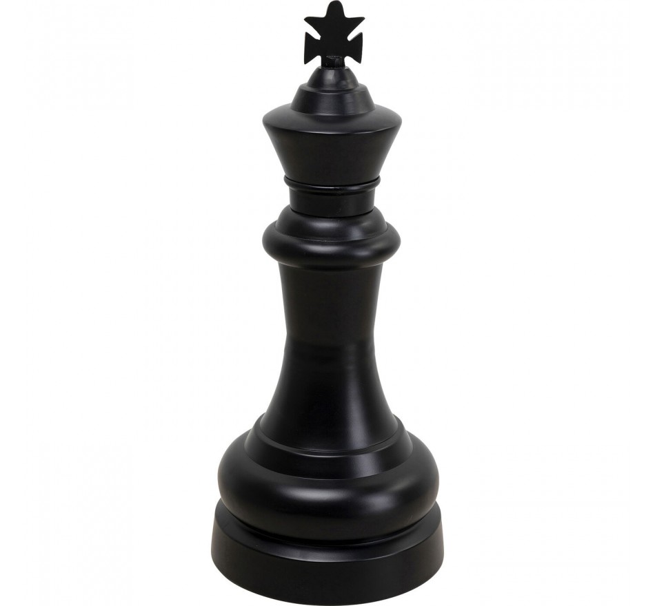Deco chess king XL black Kare Design