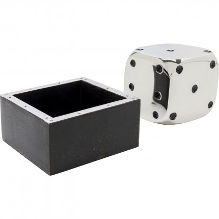 Dice silver and base Kare Design