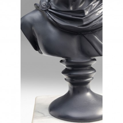 Decoratie buste profiel man zwart wit Kare Design
