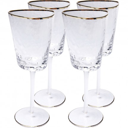 White Wine Glass Hommage Kare Design