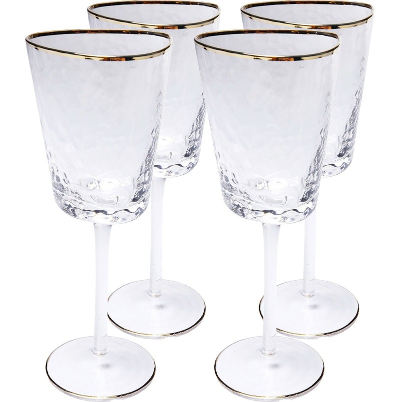 White Wine Glass Hommage Kare Design