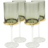 Verres à vin Innocent fumé set de 6 Kare Design