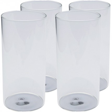 Waterglazen Electra zilver (6/set) Kare Design