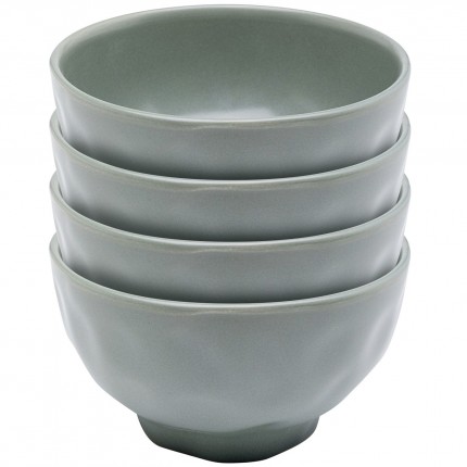 Bowl Organic Ø15cm sage (4/Set) Kare Design