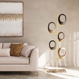 Lampadaire Five Loops 173cm