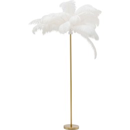 Lampadaire Feather Palm blanc 165cm