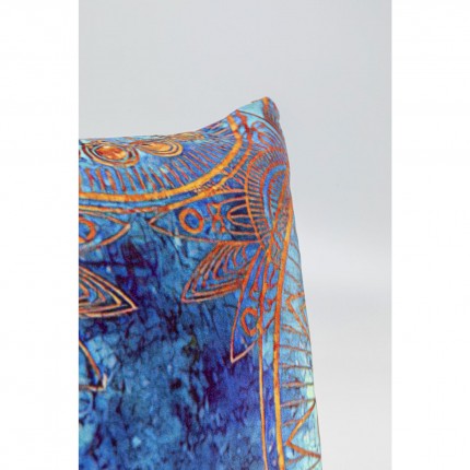 Kussen Mandala blauw 45x45cm Kare Design