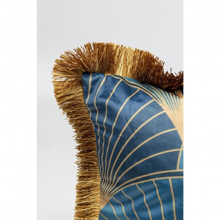 Cushion Leaves Fringe Kare Design