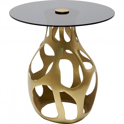 Side Table Volcano Gold Ø60cm Kare Design