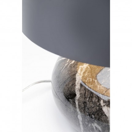 Table Lamp Mamo Deluxe grey and black Kare Design