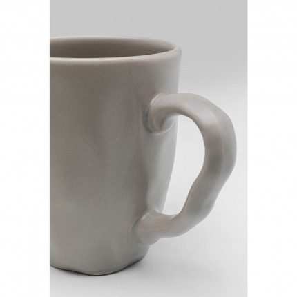 Mug Organic Grey (4/Set) Kare Design