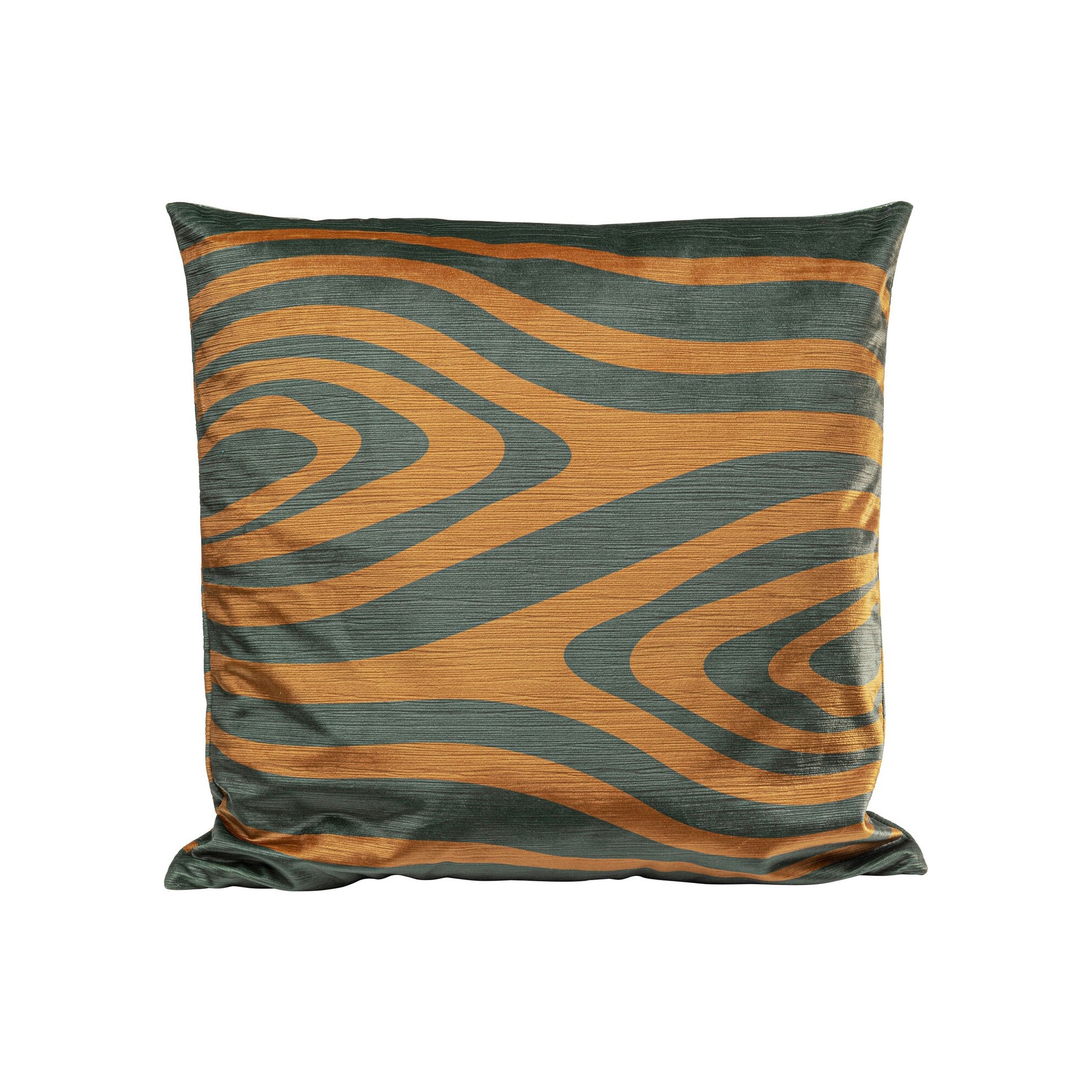 Coussin Abstract Shapes marron 45x45cm