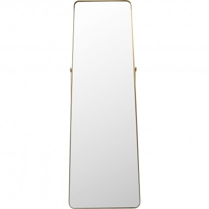 Staande Spiegel Curve goud 160x55cm Kare Design