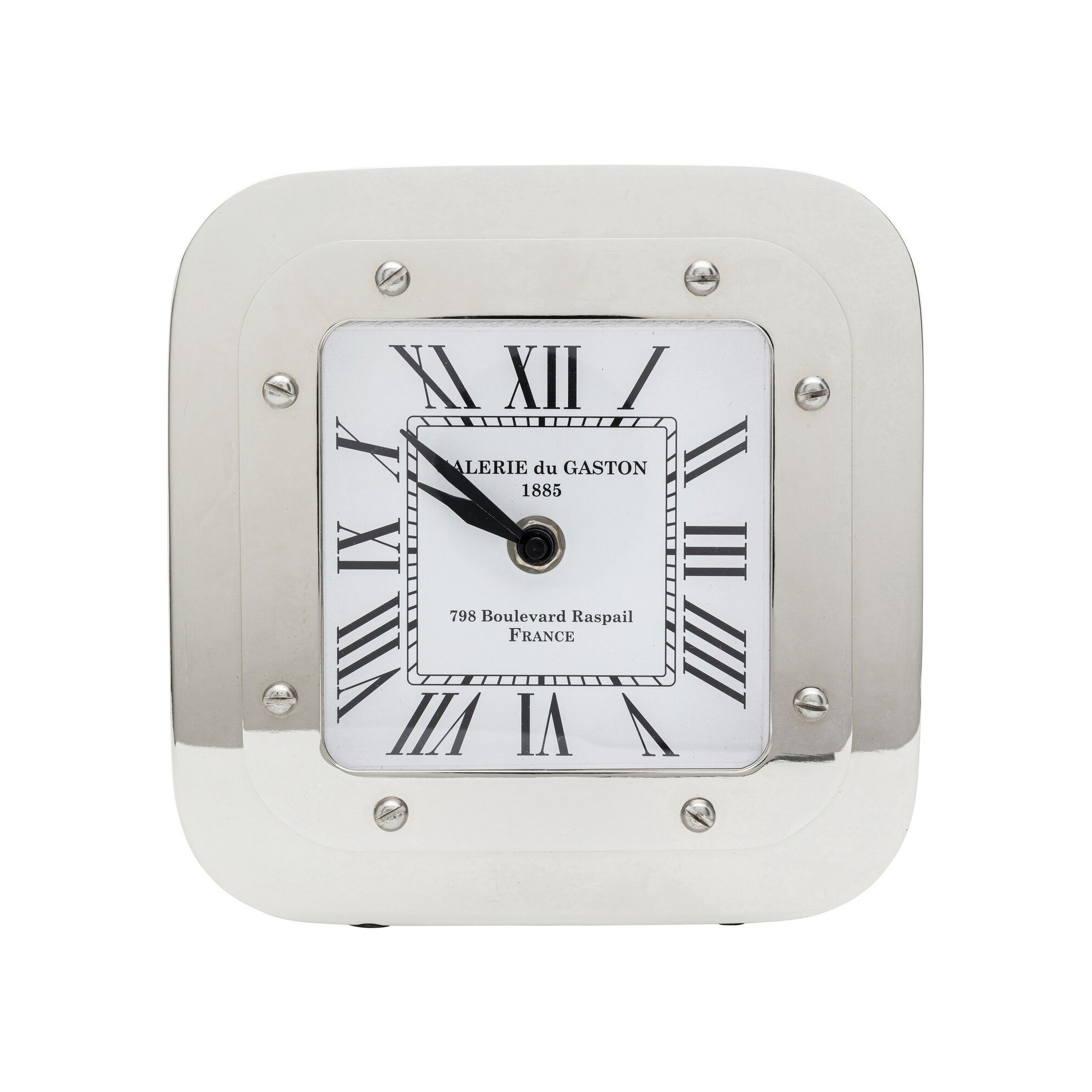 Horloge à poser Deluxe 17x17cm