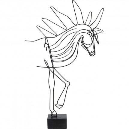 Objet décoratif Wire Horse 51cm