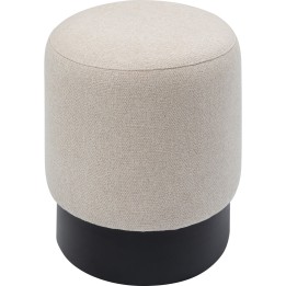 Tabouret Cherry crème-noir Ø36cm