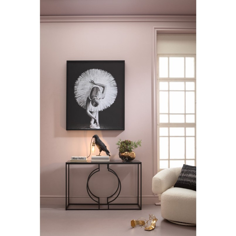 Lampe de table corbeau noir Kare Design