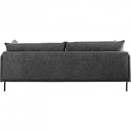 Sofa Edna 3-Seater Grey 245cm Kare Design