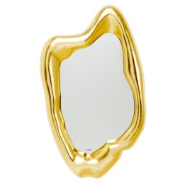 Miroir Hologram doré 117x68cm Kare Design