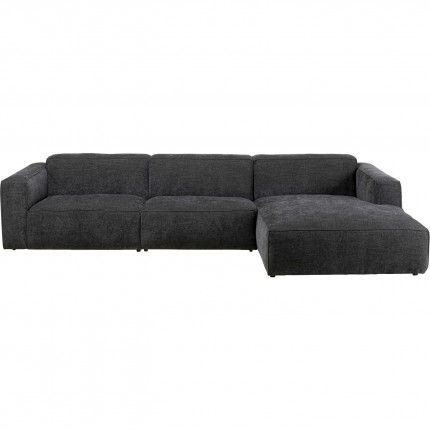 Corner Sofa Henry 335cm Grey Right Kare Design