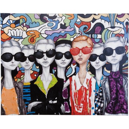 Schilderij Sunglasses 120x150cm Kare Design