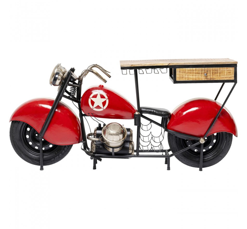Bartafel Motorbike Rood Kare Design