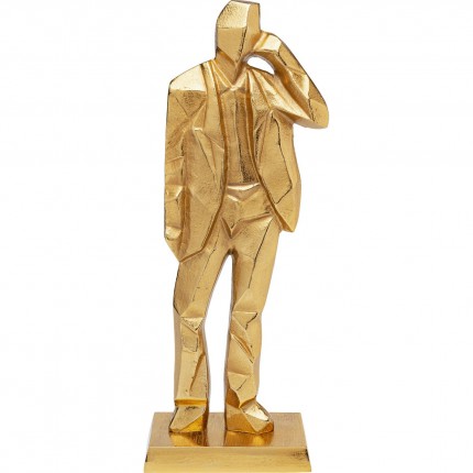 Deco Standing Man Gold Kare Design