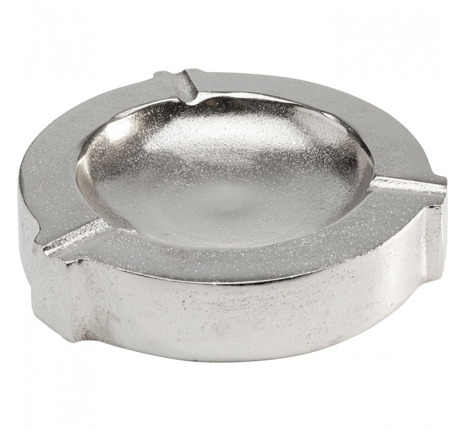 Asbak Classic Zilver 20cm Kare Design