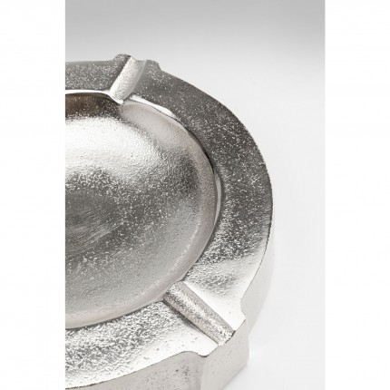 Ashtray Classic silver 20cm Kare Design