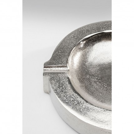 Ashtray Classic silver 20cm Kare Design