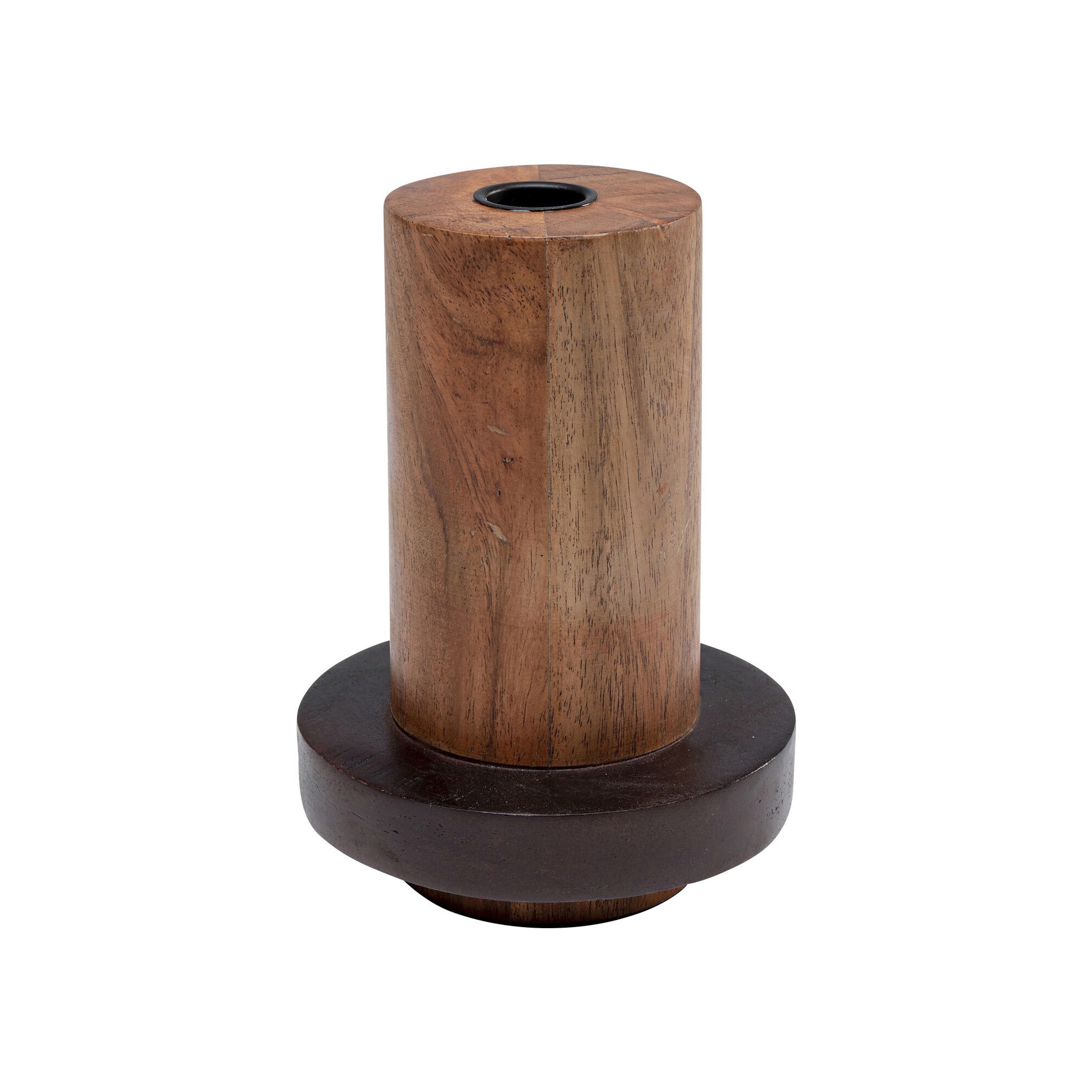 Bougeoir Wood Zylinder 15cm