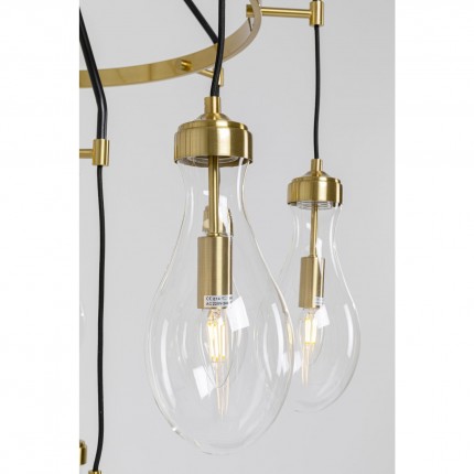 Hanglamp Bell Highlight goud Kare Design