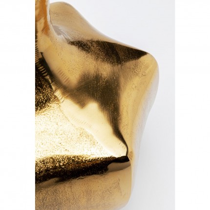 Vaas Isabella goud 30cm Kare Design