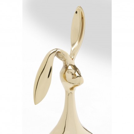Decoratie konijntje goud 52cm Kare Design
